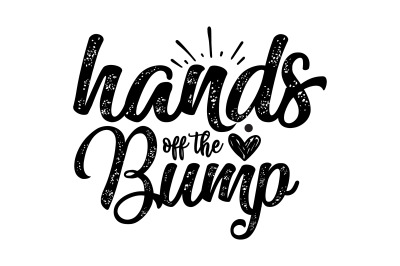 Hands off the Bump SVG