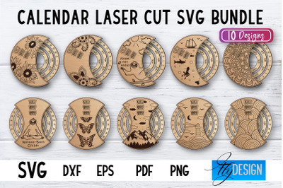 Calendar Laser Cut SVG | Home SVG Design | CNC files