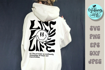 Life definition svg, oversized shirt svg, oversized hoodie svg