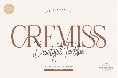 CREMISS || Font Duo