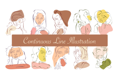 Continuous Line Illustration