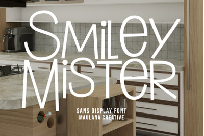 Mister Smiley Sans Display Font