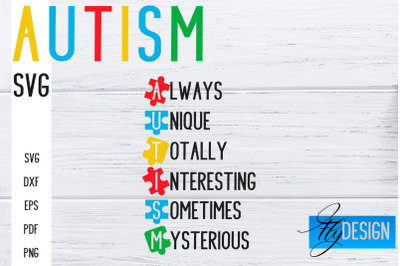 Autism SVG | Autism Quotes SVG | Autism Awareness