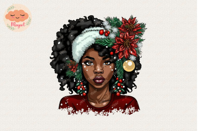 Beautiful Black Girl Christmas 19