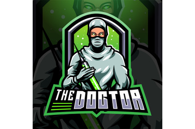 The doctor esport mascot logo