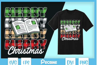 Merry Christmas Buffalo Plaid Books