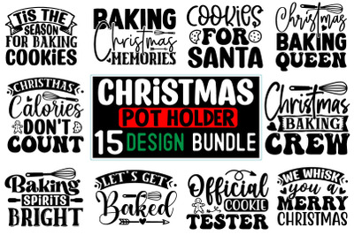 Christmas Pot Holder Bundle