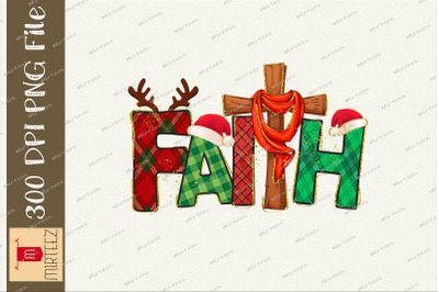 Faith Christmas Jesus Cross