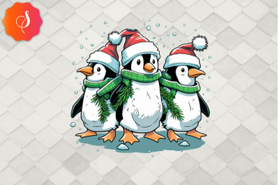 Merry Christmas Penguin Squad