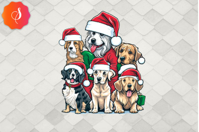 Merry Christmas Puppy Squad Dogs