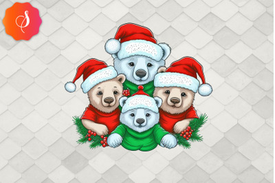 Merry Christmas Bear Squad