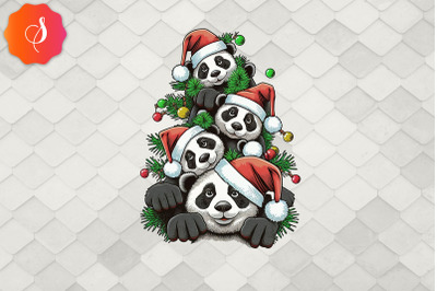 Merry Christmas Panda Squad