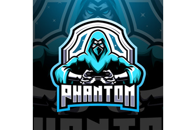 Phantom esport mascot logo design