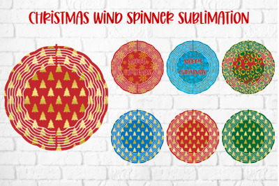 Christmas wind spinner | Wind spinner sublimation