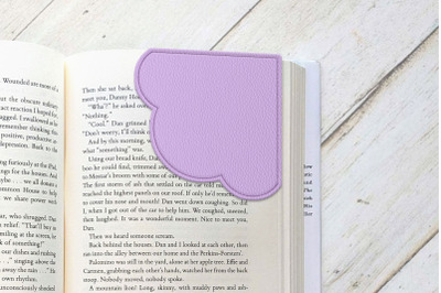 ITH Scallop Edge Corner Bookmark | Applique Embroidery