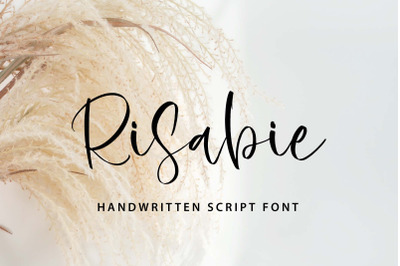 Risabie Script Font