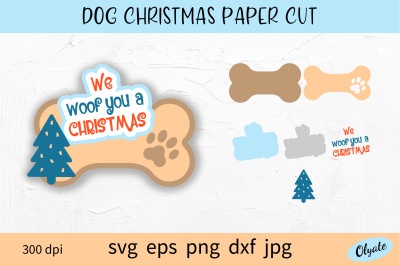 Dog Christmas Quote SVG. Dog Cut File SVG. Dog Christmas SVG