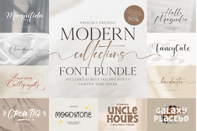 Modern Collections Font Bundle