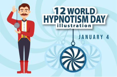 12 World Hypnotism Day Illustration