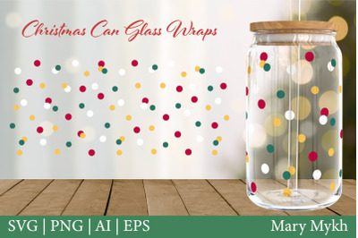 Libbey Can Glass SVG | Wrap For Libbey Can Glass SVG