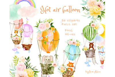 Hot Air Balloon - FULL set