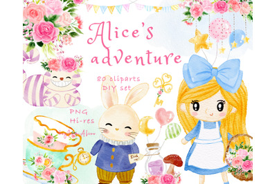 Alice Wonderland - ELEMENT set