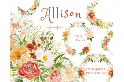 Allison - COMPOSITION set