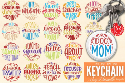 Keychain SVG Bundle