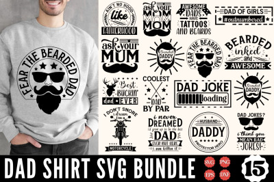 Dad Shirt SVG Bundle