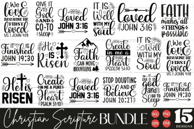 Scripture SVG Bundle