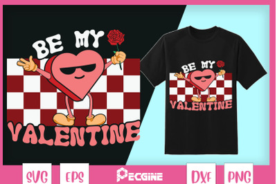 Be My Valentine Retro Valentine