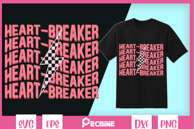 Heartbreaker Valentines Day Retro