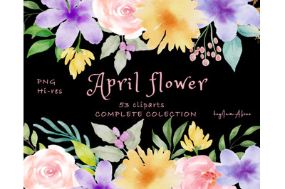 April Flower - FULL set