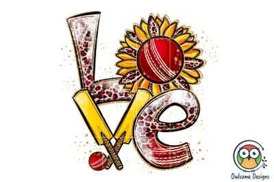 Cricket Love Sublimation PNG Designs