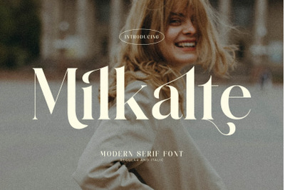 Milkalte Typeface