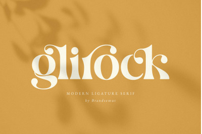 Glirock || Modern Ligature Serif