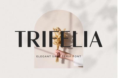 Trifelia || Elegant Sans Serif