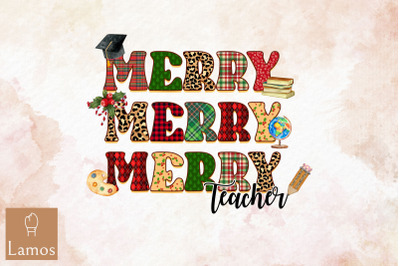 Merry Merry Merry Teacher Christmas