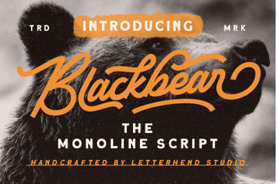 Blackbear - Monoline Script
