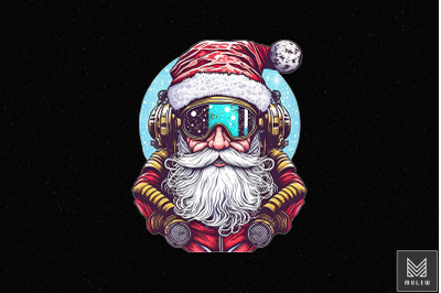 Cyberpunk Style Santa Claus Christmas 3