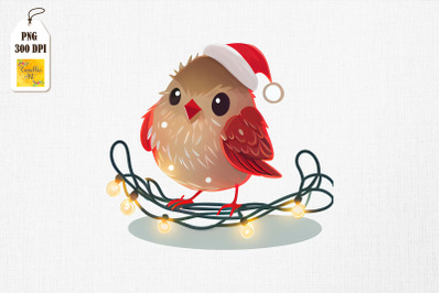 Super Cute Baby Bird Christmas Lights