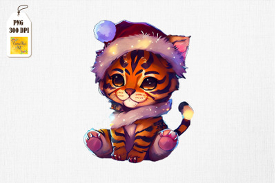 Super Cute Baby Tiger Christmas Lights