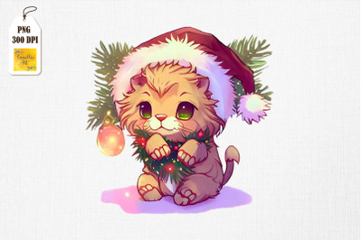 Super Cute Baby Lion Christmas Lights