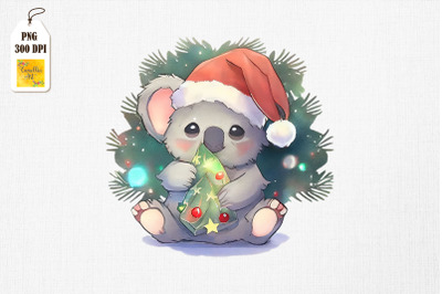 Super Cute Baby Koala Christmas Lights