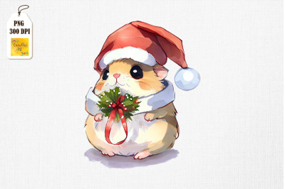 Super Cute Baby Hamster Christmas Lights