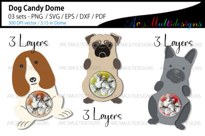 Dog candy dome bundle