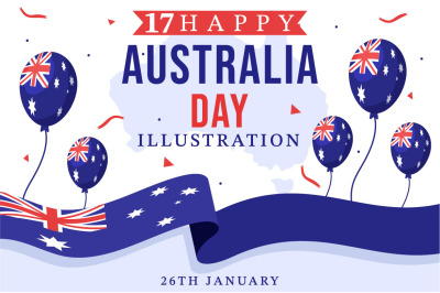 17 Happy Australia Day Illustration