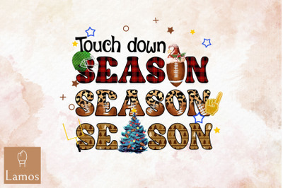 Touch Down Season Football Christmas