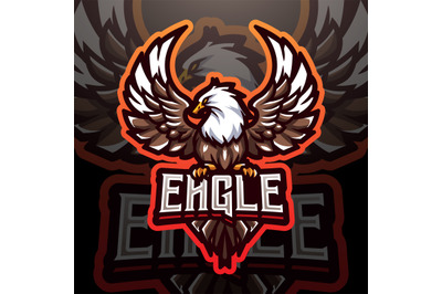 Eagle esport mascot logo design