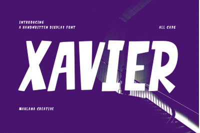 Xavier Handwritten Display Font